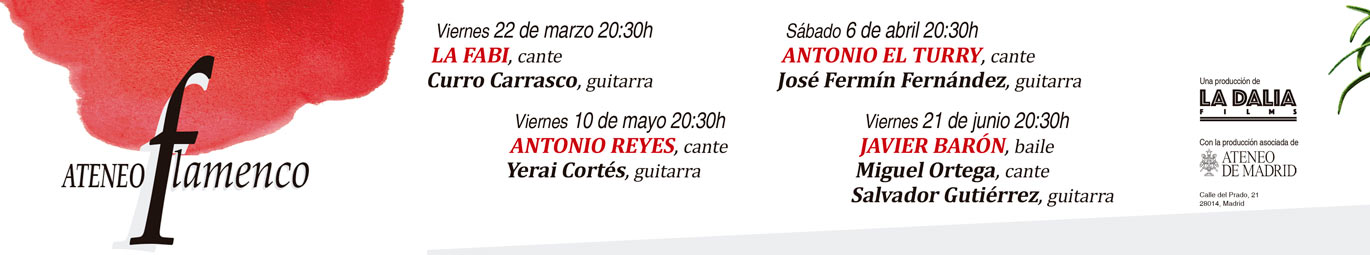 Ciclo de conciertos Ateneo flamenco