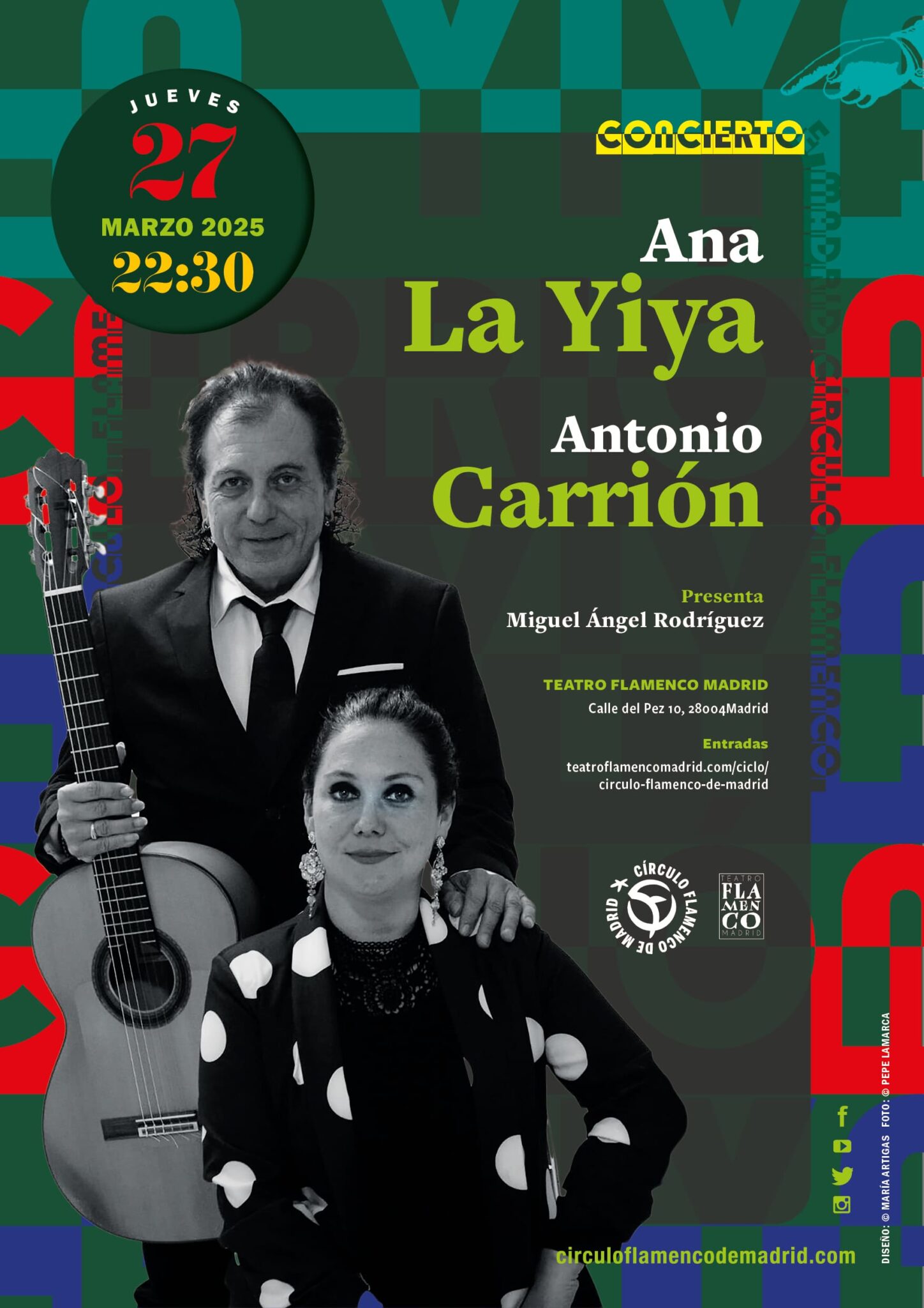 Ana Ramírez "La Yiya" y Antonio Carrión 