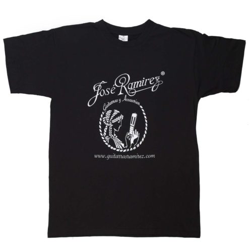 Camiseta negra de Guitarras Ramírez