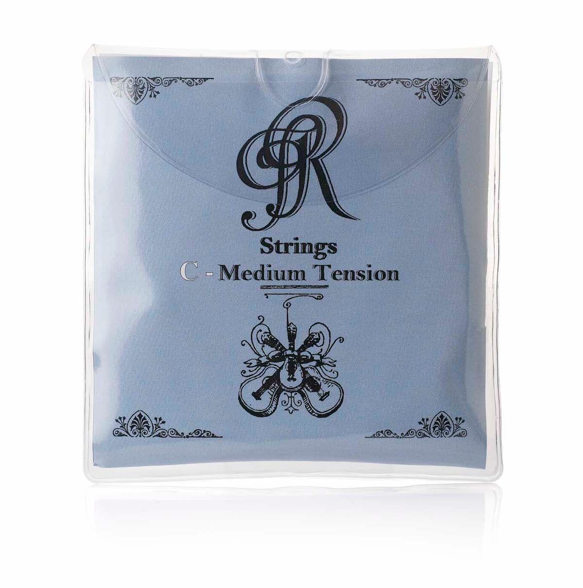 Medium tension guitar strings with Carbon 3rd