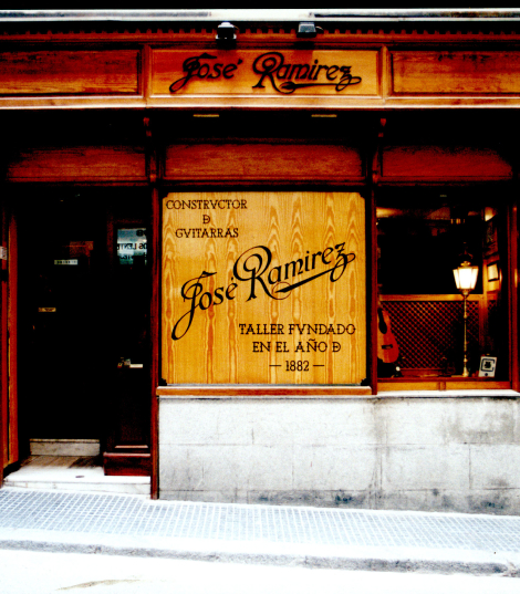 Tienda Guitarras Ramírez