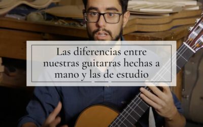 Guitarras hechas a mano vs guitarras de estudio