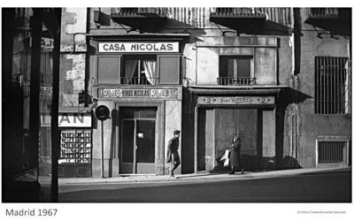 La tienda de Guitarras José Ramírez en 1967