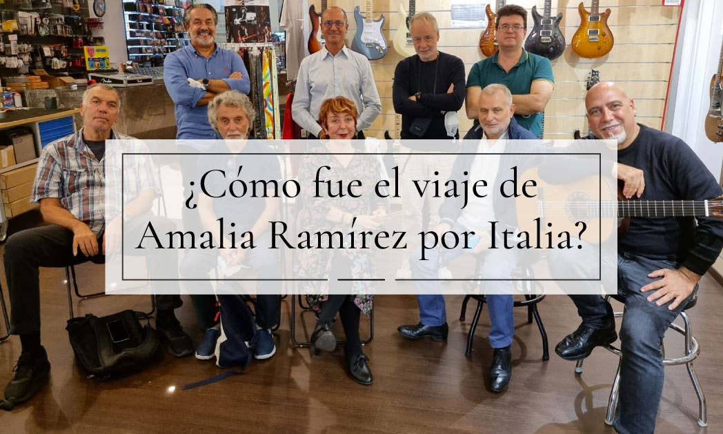Viaje de Amalia Ramírez por Italia en octubre de 2021