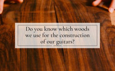 Types of wood for handcrafted guitars