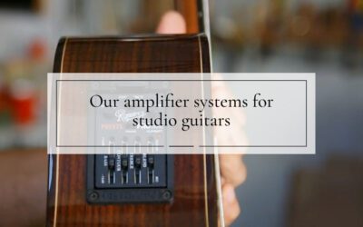 Amplification systems for studio guitars