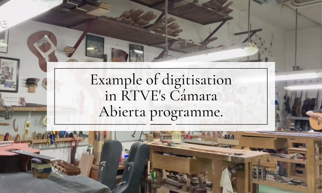 We were featured in the Cámara Abierta programme as an example of small business digitalisation