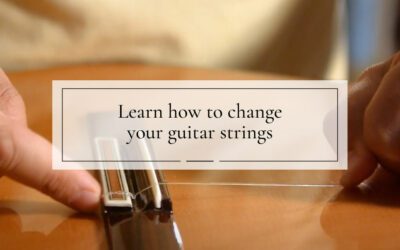 How to change the strings of your guitar?