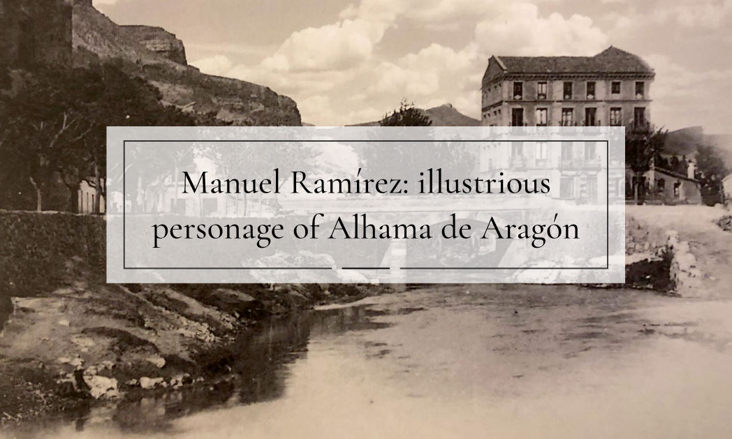 The museum - palace of Alhama de Aragón and its corner for Manuel Ramírez