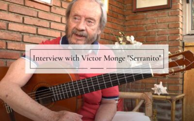 Interview with Serranito for his tour “Como un sueño”.