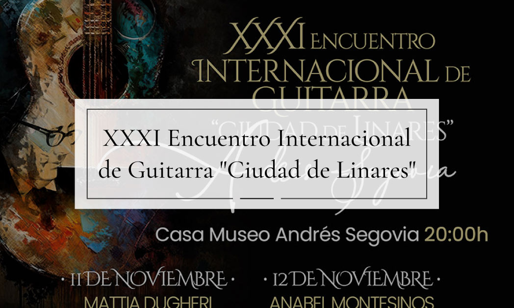 Adrián Barratech en el XXXI Encuentro Internacional de Guitarra