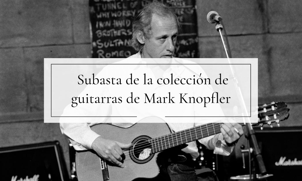La guitarra Ramírez de Mark Knopfler en subasta