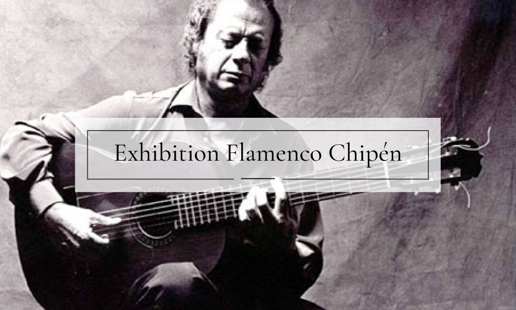 Our deconstructed guitar in the exhibition Flamenco Chipén