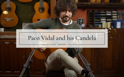 Interview with Paco Vidal and his guitar ‘Candela’.