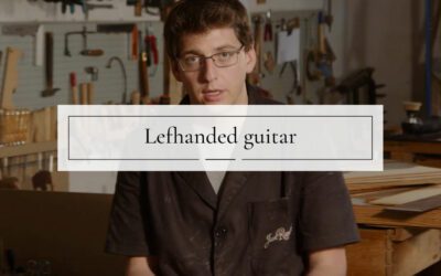 What does a left-handed guitar look like?