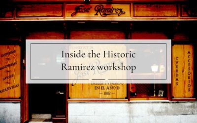 Building guitars inside the historic Ramirez workshop