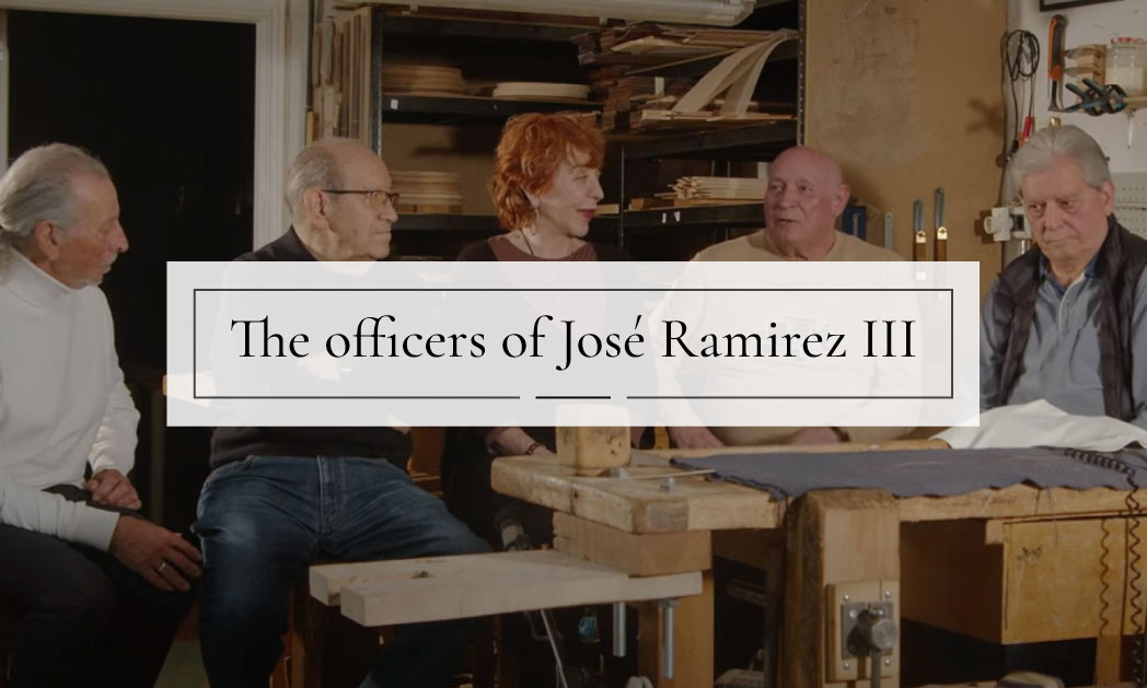 the officers of José Ramírez III Guitarras Ramirez