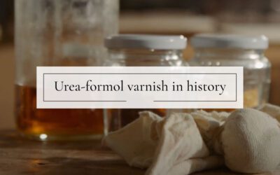 A history of varnishes: Chapter 1 – Urea-Formol