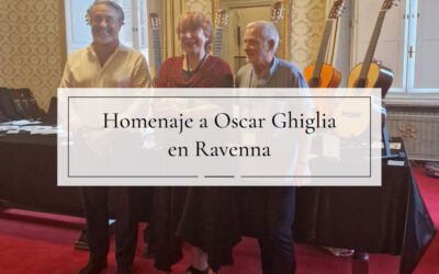 Homenaje a Oscar Ghiglia en Ravenna