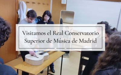 Guitarras Ramírez visita el Real Conservatorio Superior de música de Madrid