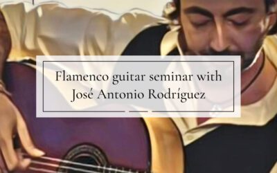 Flamenco guitar seminar with José Antonio Rodríguez from October to May 2026