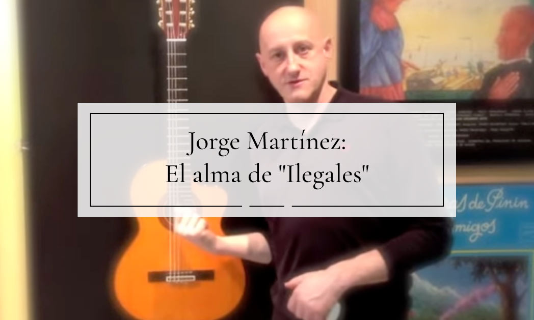 Jorge Martínez (Ilegales) y su amor por su Guitarra Ramírez Jorge Martínez (Ilegales) y su amor por su Guitarra Ramírez