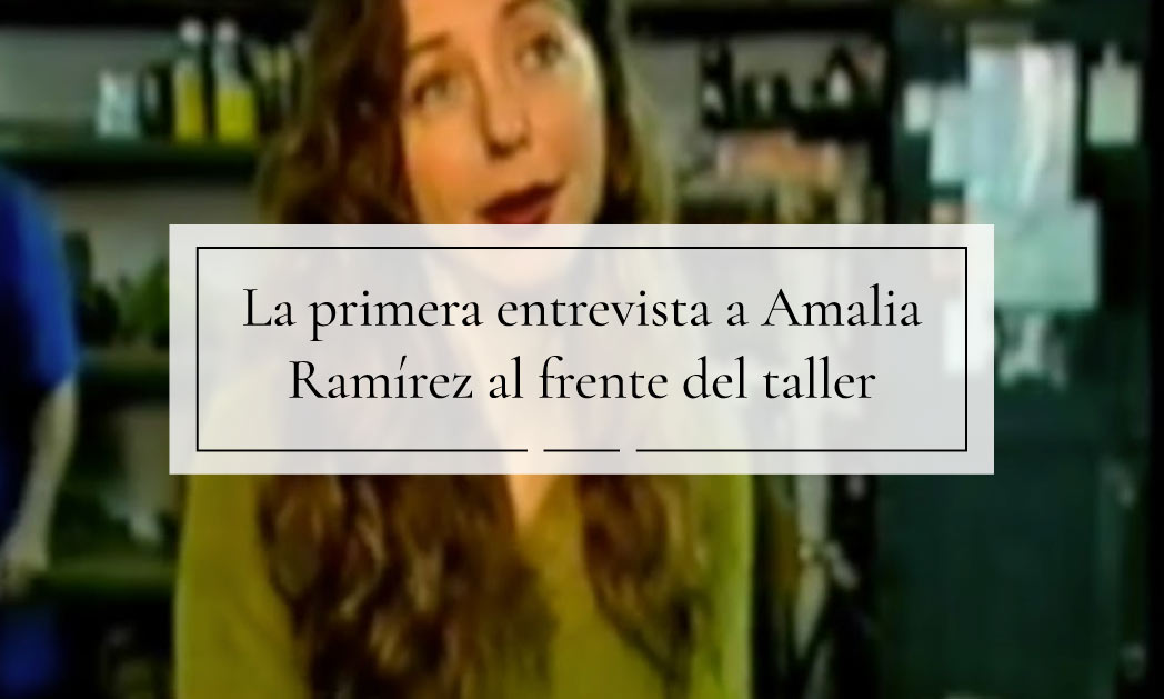primera entrevista a Amalia Ramírez Guitarras Ramírez