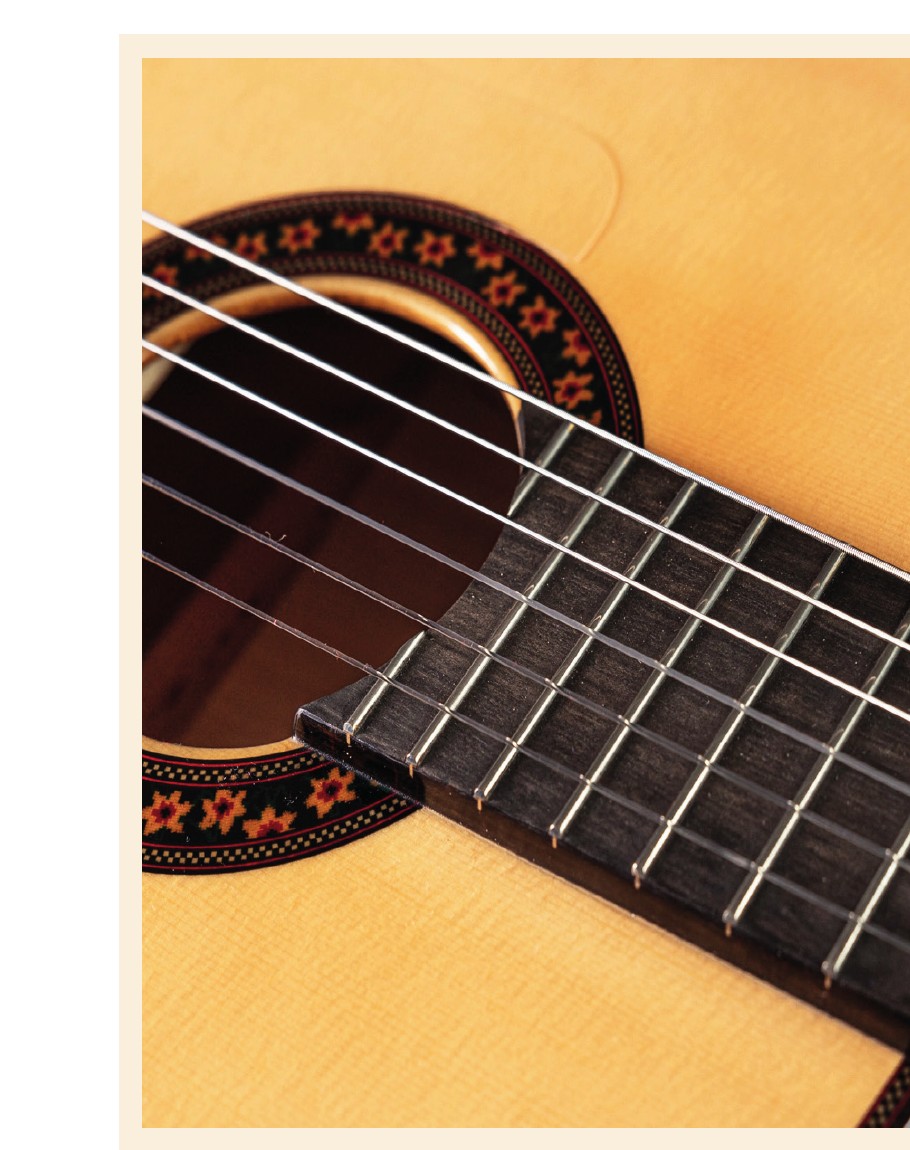 Rosette detail of the 140 Years Flamenco guitar by Ramírez