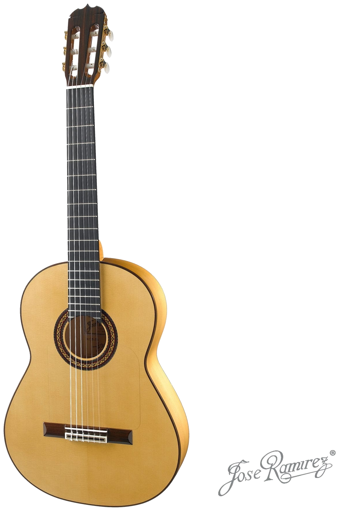 Guitarra Flamenca Blanca (1A) de Guitarras Ramírez